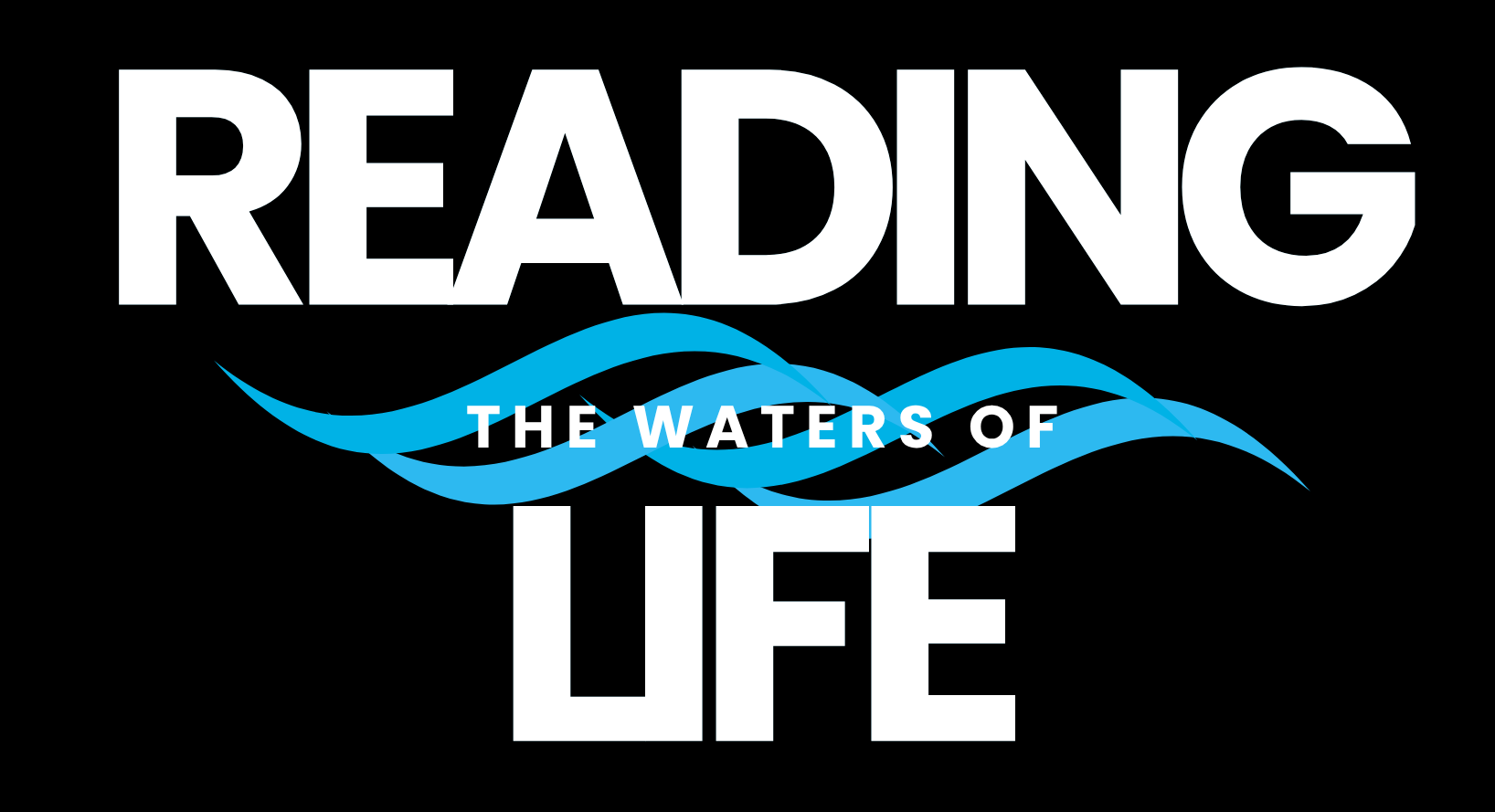 Reading the Waters of Life logo with waves Reading the Waters of Life logo with waves
